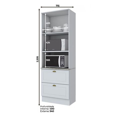 MUEBLE COCINA P/HORNOS AMERICANA BLANCO-2