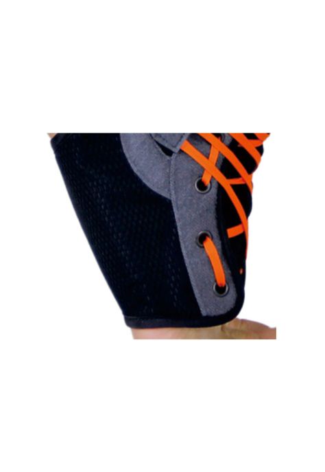Tobillera Rugby con Cordones Naranjos Talla L-2