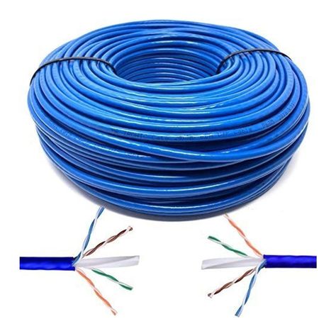 Cable De Red Categoría 5 250mhz Rollo 300mtrs-0
