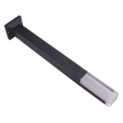 Apliqué Piso LED Poste Exterior 80cm Negro 7W Cáli-5
