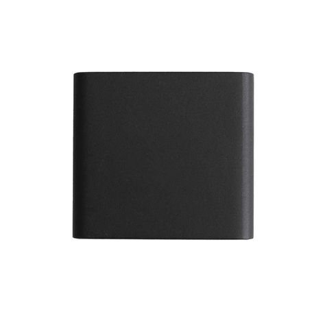 Apliqué LED de Pared Cuadrado 3W Cálido Negro-2