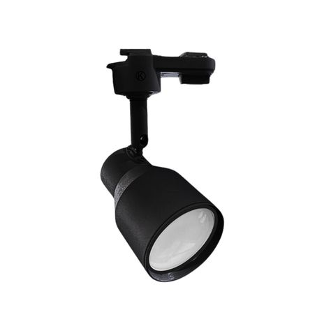 Foco LED Decorativo Riel Monofásico GU-10 Elnath Negro-0