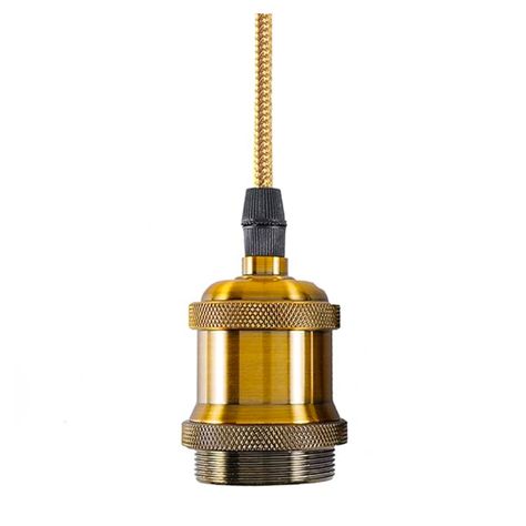 Soquete E-27 Vintage Dorado PRO-0