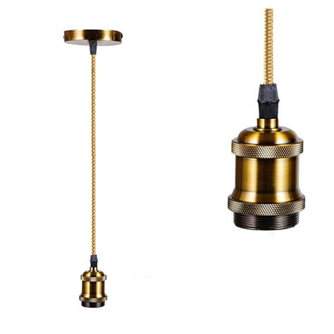 Soquete E-27 Vintage Dorado PRO-1