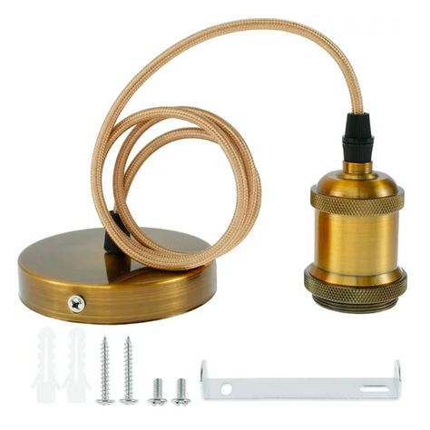 Soquete E-27 Vintage Dorado PRO-3