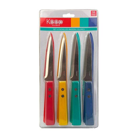 Set 4 Cuchillos de Colores - Keep-0