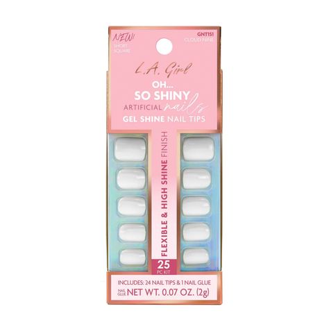 Set de uñas press on “Oh So Shine”Cloud Nine - L.A Girl-0
