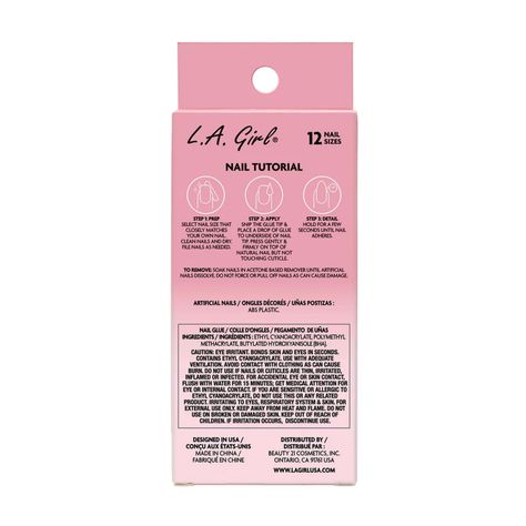 Set de uñas press on “Oh So Shine”Cloud Nine - L.A Girl-1