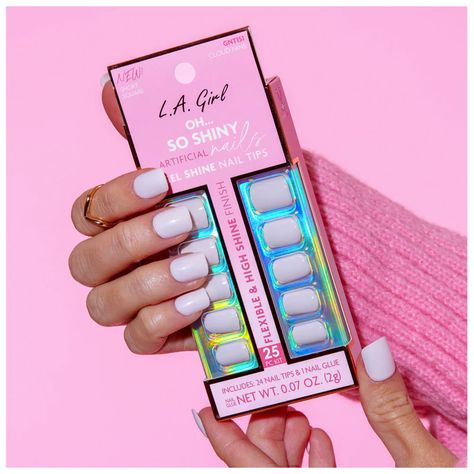 Set de uñas press on “Oh So Shine”Cloud Nine - L.A Girl-5