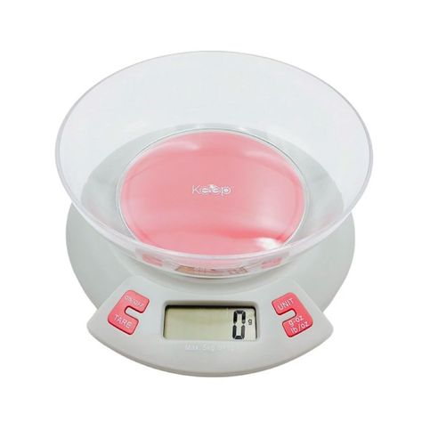 Balanza Electrónica de Cocina Rosada - Keep-0
