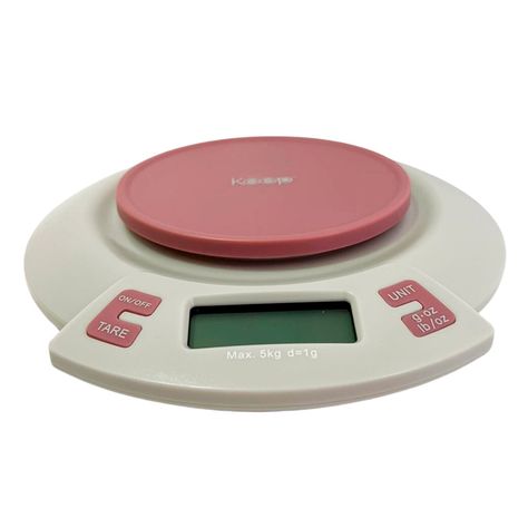 Balanza Electrónica de Cocina Rosada - Keep-6
