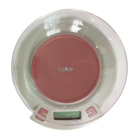 Balanza Electrónica de Cocina Rosada - Keep-8