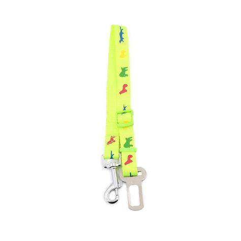 Cinturón de Seguridad Mascotas Talla S Rosado, Rojo ó Verde-2
