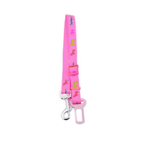 Cinturón de Seguridad Mascotas Talla S Rosado, Rojo ó Verde-0