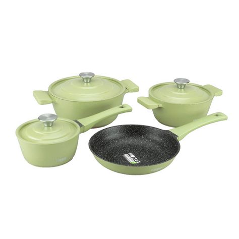 Batería de Cocina 7 pcs Vintage Pistacho - Keep-0