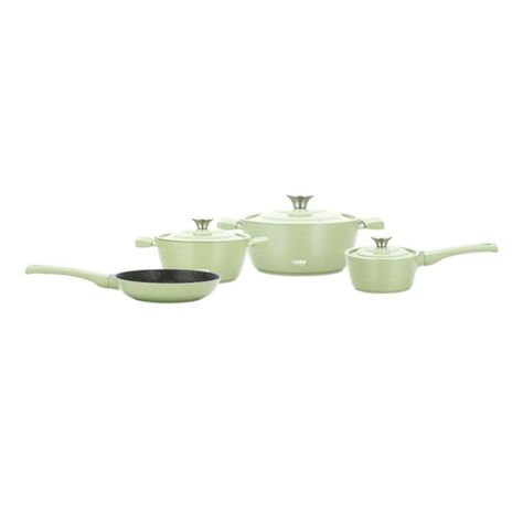Batería de Cocina 7 pcs Vintage Pistacho - Keep-2