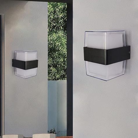 Apliqué de Pared LED Exterior Cuadrado 10W Cálido-4