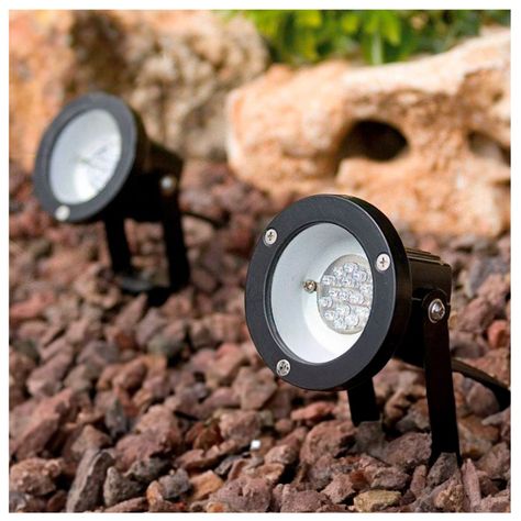 Foco LED Estaca Jardín 5W 3000K Pequeño-6