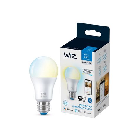 Ampolleta Inteligente "Whites" A60-8W WIZ-0