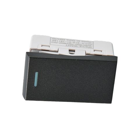 Pack 20 Módulo Interruptor Metálico 9/12 250V - Negro-3