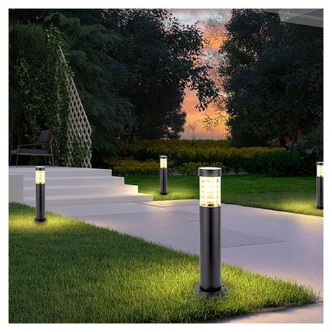 Aplique Piso Espiral 60CM Porta E-27 Negro Incluye Ampolleta Fría-1