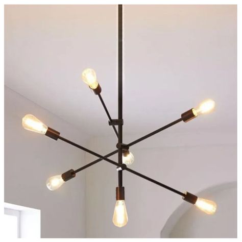 Lámpara Colgante 7xE-27 Diseño Orbit Incluye Ampolleta Fría-1