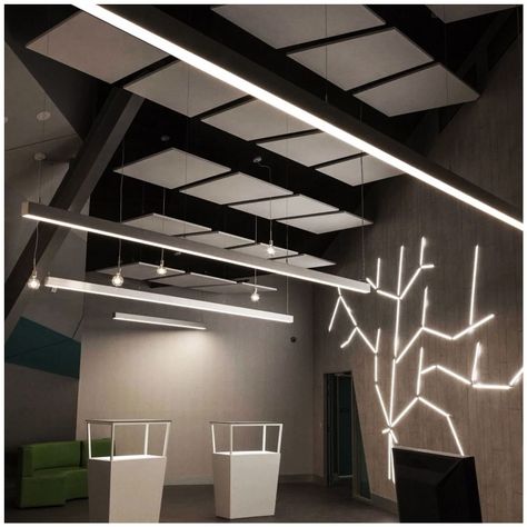 Luminaria Lineal ECO Conectable 5070 40W Plateada 120cm Luz Cálida-4