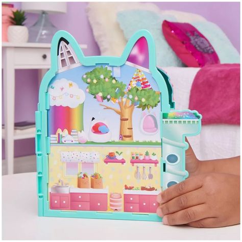 Mini Casa "Gabby's Dollhouse Playset" con accesorios-6