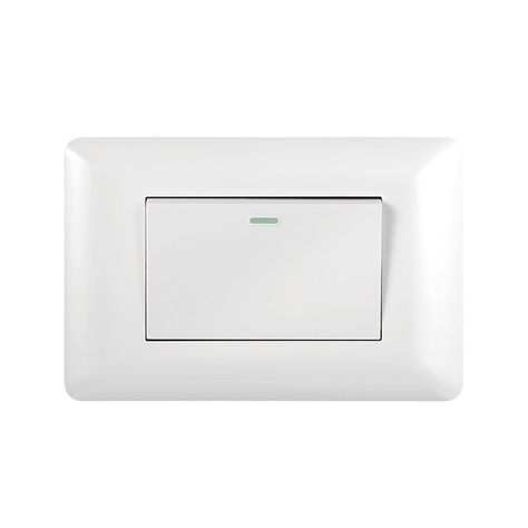 Pack 10 Interruptor Simple 9/12 10A 250V Blanco-1