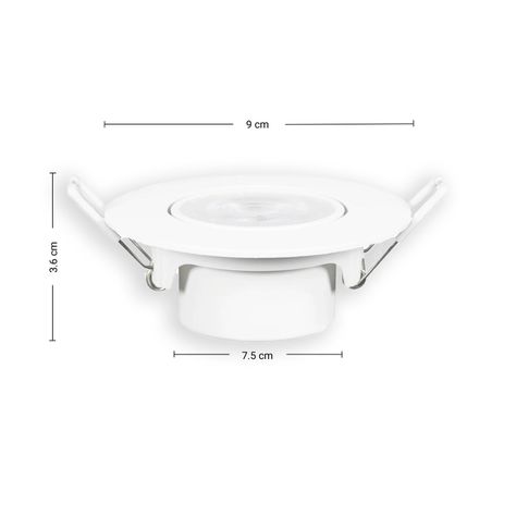 Pack 5 Foco Led Integrado Philips Spot 6.2 W - Frío-1