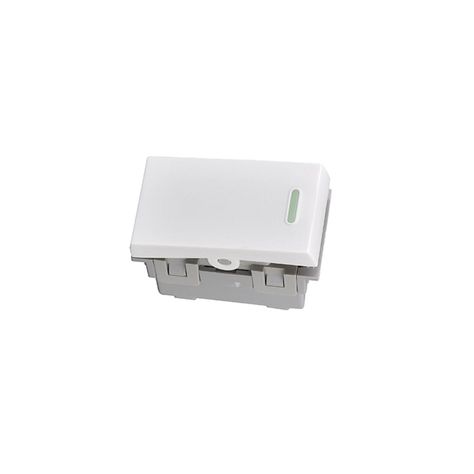 Pack 5 Modulo Interruptor 9/24 10A 250V Diseño Simple-2
