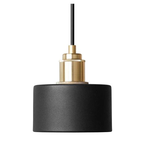 Lámpara Colgante A Riel Moderna Negro Morava E-27 Ampolleta Fría-0