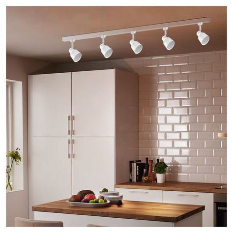 Foco LED Decorativo Riel Monofásico GU-10 Elnath Blanco-2