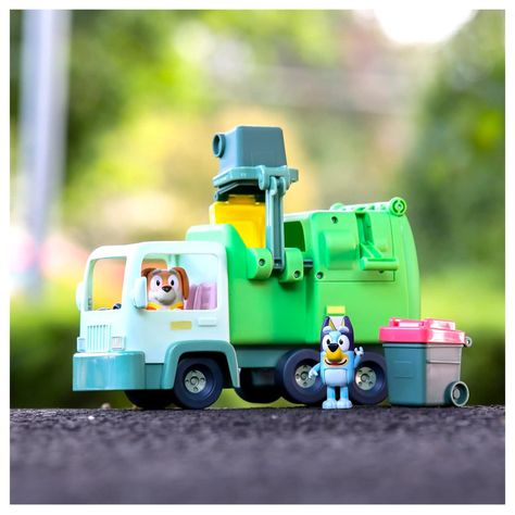 Juguete Camión de Basura Bluey & Bin Man-4