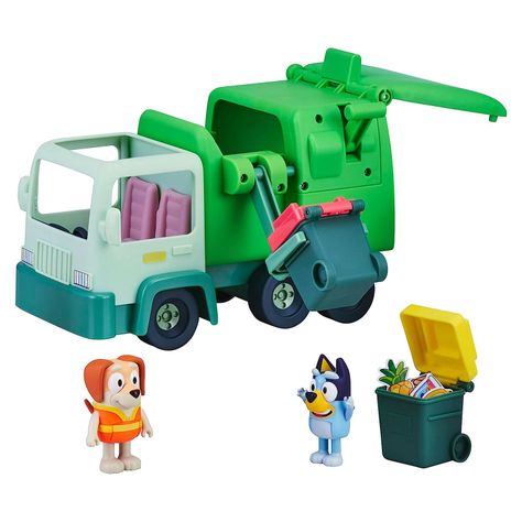 Juguete Camión de Basura Bluey & Bin Man-2