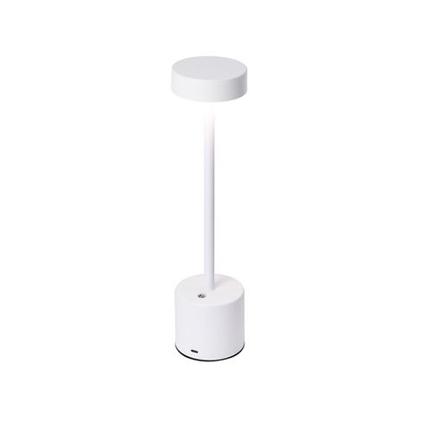 Lampara de Mesa Recargable/ Touch "Minimalista LED" Dimeable Blanco-1