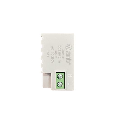 Pack 10 Modulo Para UBS 5V 2.1A Blanco-3