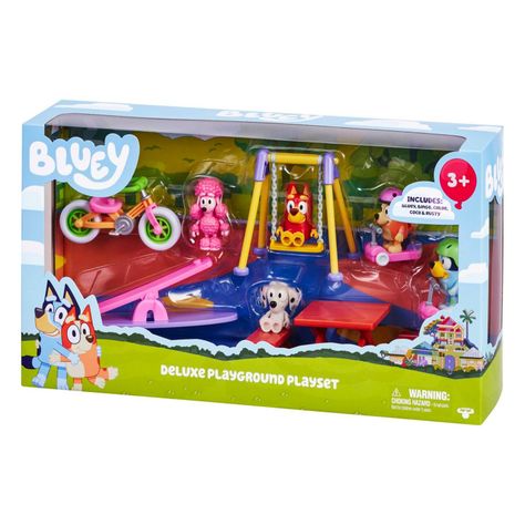 Set de 5 Figuras “Patio de Juegos” Bluey-4