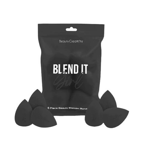 Set Esponjas Maquillaje Blend It Girl Negro Beauty-0