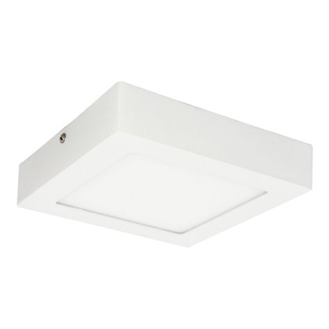 Panel LED Sobrepuesto Cuadrado 24W Cálido-1