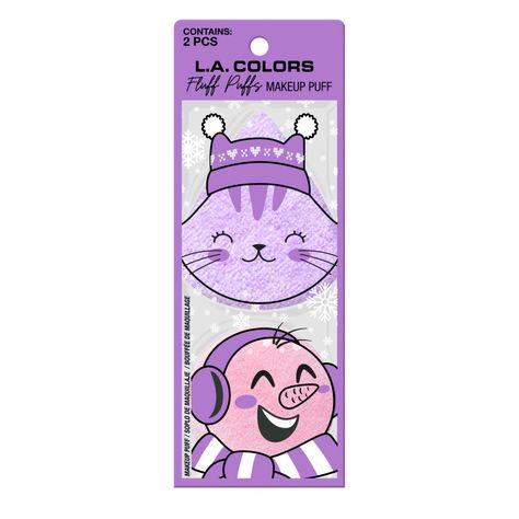 Set 2 esponjas Maquillaje “Fluff Puffs” L.A Colors-0