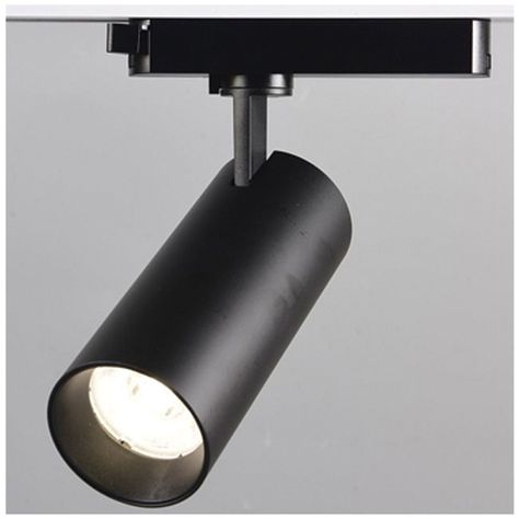 Foco Decorativo Riel 40º Monofásico 18W 4000K Negro-1