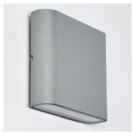 Pack 5 Apliqué LED de Pared Cuadrado Gris 2*5W Luz Cálida-2