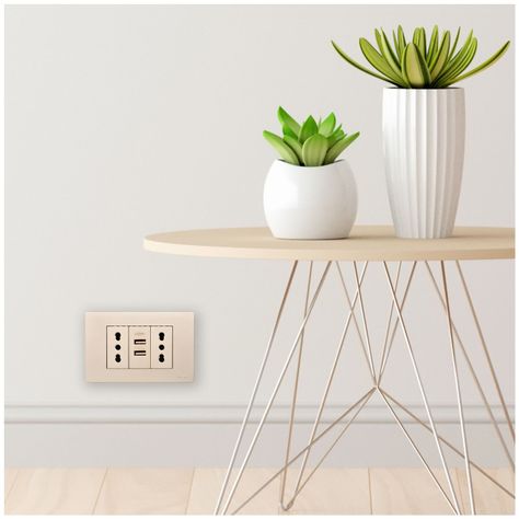 Pack 20 Módulo USB Doble Metálico 250V - Dorado-4