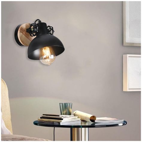 Apliqué de Pared BlackFlow Duo E-27 Incluye Ampolleta-1