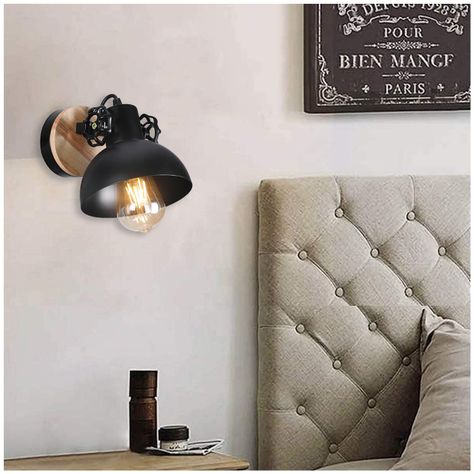 Apliqué de Pared BlackFlow Duo E-27 Incluye Ampolleta-4