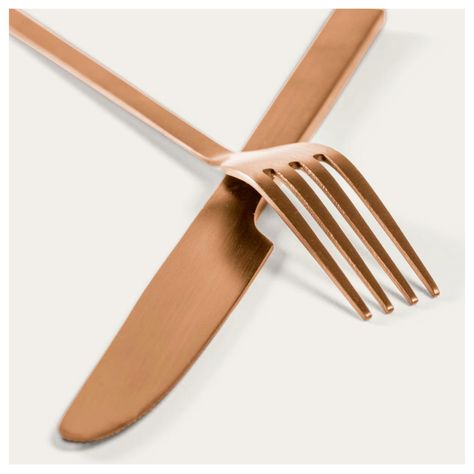 Set de Cubiertos Rose Gold 16 pcs - Keep-1