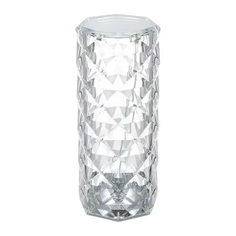 Lámpara de Mesa Recargable/ Touch "Cilindro Diamante LED" Dimeable-2