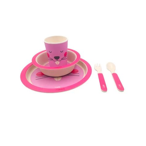 Set de Comida Para Niños Bambú 5 pcs - Kido-4