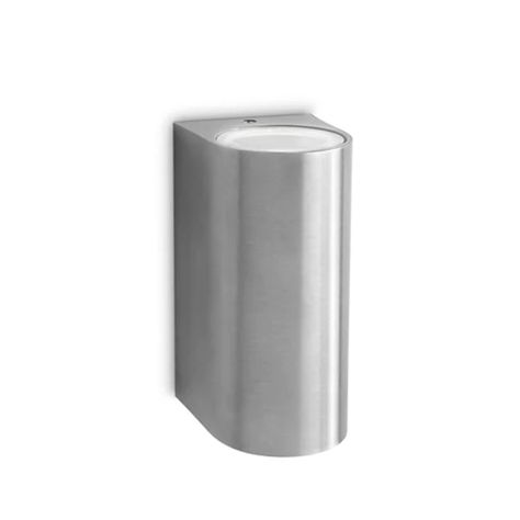Aplique LED Exterior "Nightingale" Acero Philips Ampolleta Cálida-1